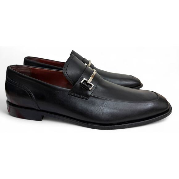Gucci Horsebit Loafer Mens 10 D Black Leather Slip On Dress Shoes Classic - Picture 3 of 16